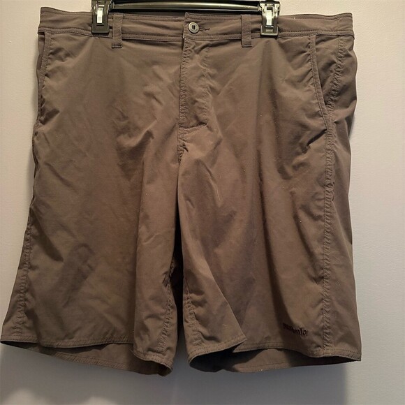 Patagonia Other - Patagonia Men's Chino Shorts Size 38 Gray Flat Front Outdoor Hiking